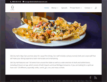 Tablet Screenshot of oldcityhallrestaurant.com